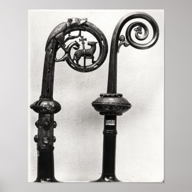Poster Crozier des Abbés de Clairvaux (Devant)