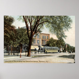 Poster Cru 1908 de Montclair NJ