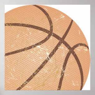 Poster cru de basket-ball