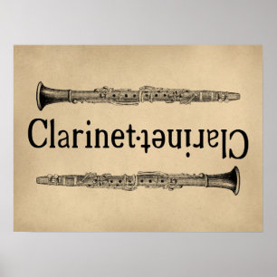 Poster Cru de clarinette
