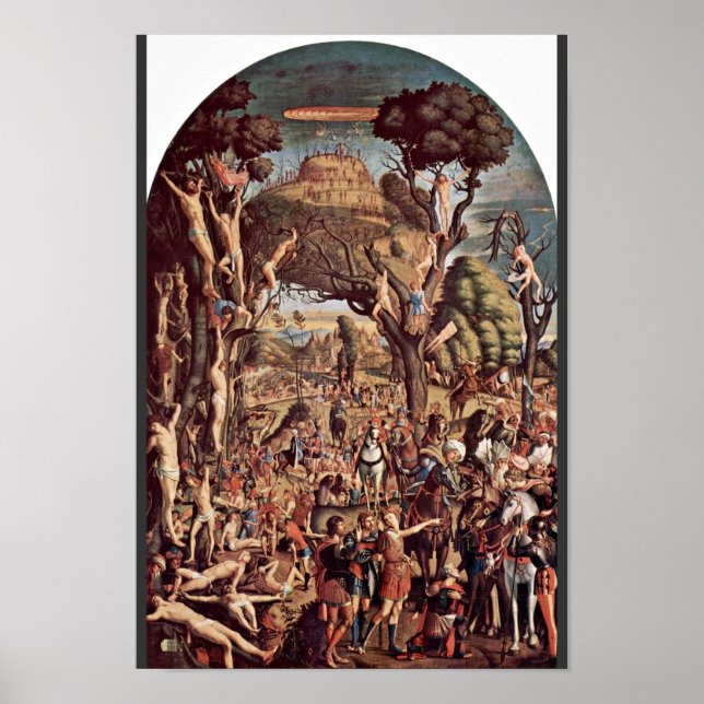 Poster Crucifixion Des Dix Mille Sur Le Mont Ararat (Devant)