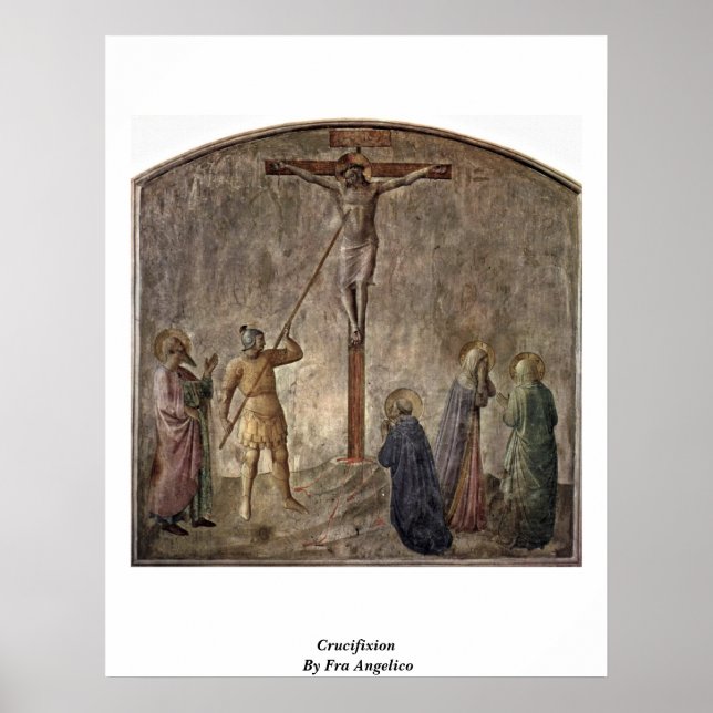 Poster Crucifixion Par Fra Angelico (Devant)
