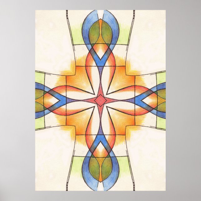 Poster Cruciforme XIII (Devant)