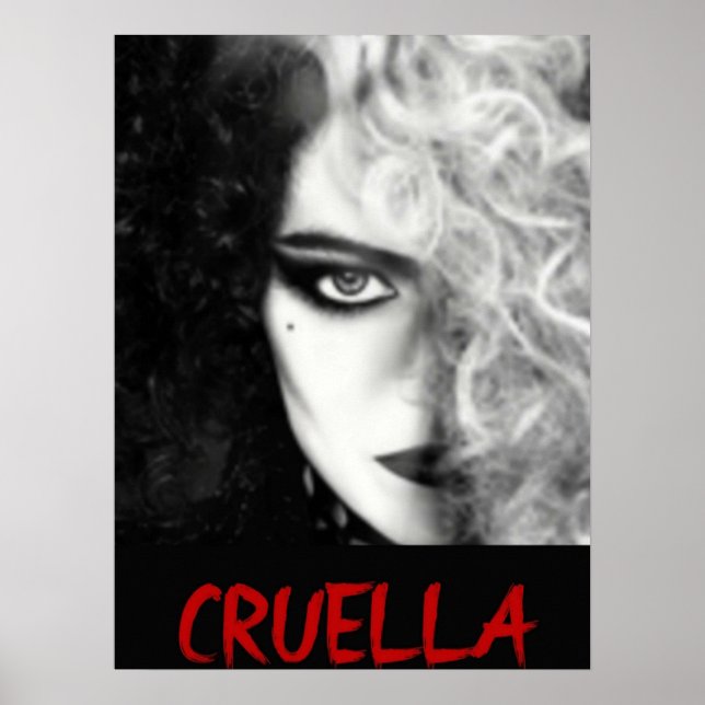 POSTER CRUELLA DE VIL (Devant)