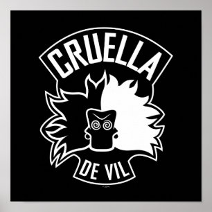 Poster Cruella De Vil   101 Dalmatiens