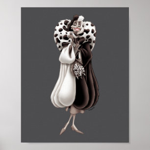 Poster Cruella De Vil   Sourire "doux"