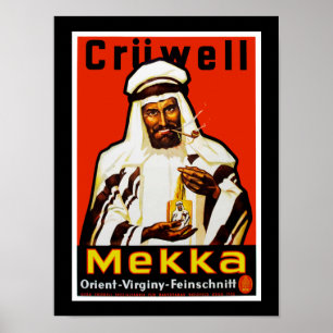 Poster Cruwell Mekka Tobacco