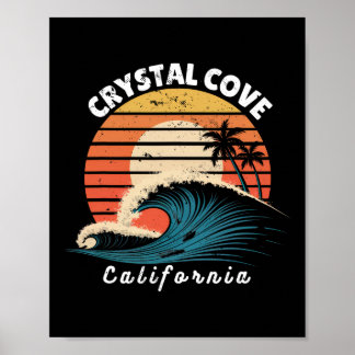 Poster Crystal Cove State Park Californie Femmes Hommes S