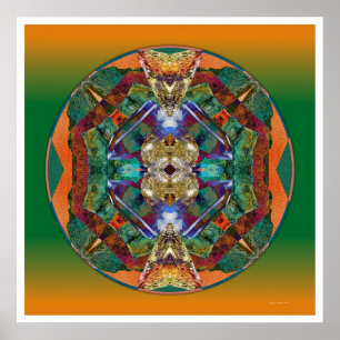 Poster Crystal Mandala 5