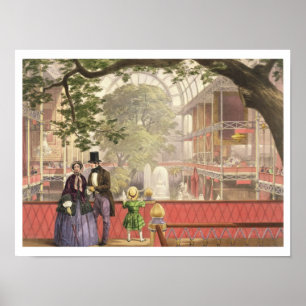 Poster Crystal Palace, le transept du Galler du sud