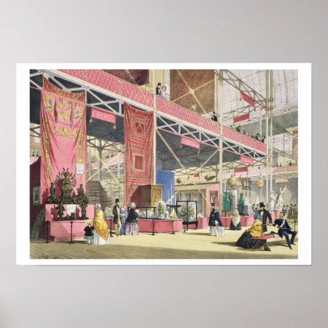 Poster Crystal Palace, les galeries Tunis et Chine (col (Devant)