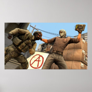 Poster Csgo CT vs T