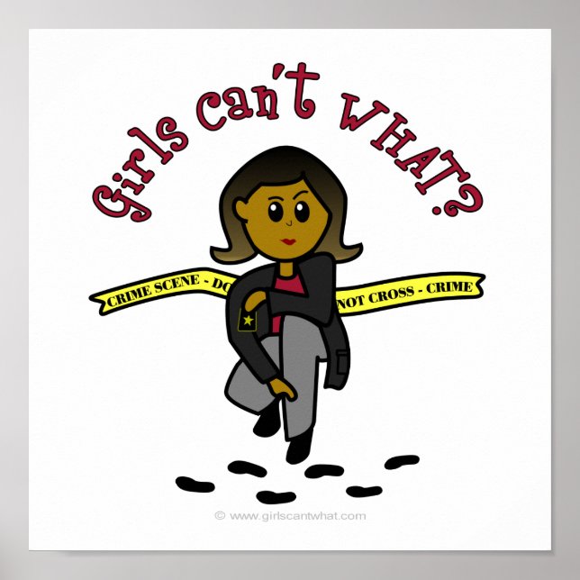 Poster CSI foncé (Devant)