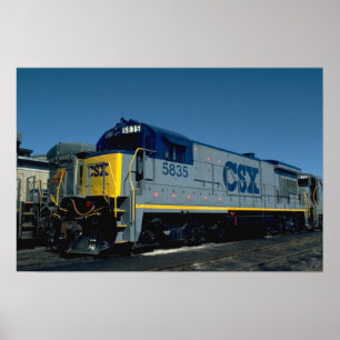 POSTER CSX GE B36-7