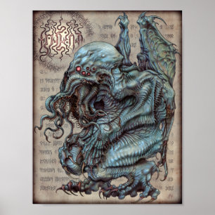 Poster Cthulhu 8,5 x 11