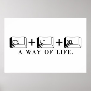 POSTER CTRL+ALT+SUPPR