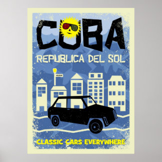 Poster Cuba - Républica del Sol