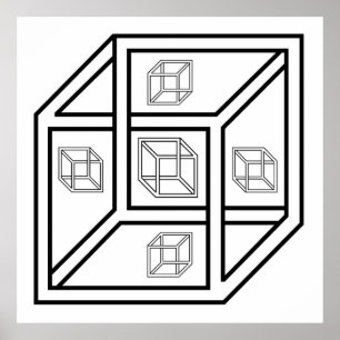 Poster Cube impossible