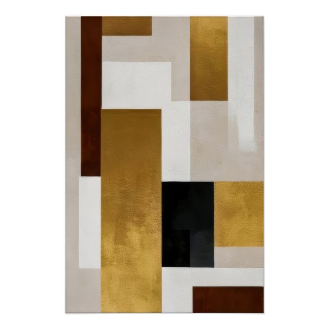 Poster Cubes de luxe (Devant)