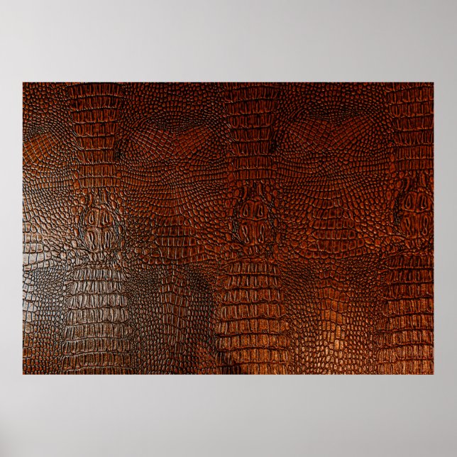 Poster cuir Brown textureleather, abstrait, antique, , ba (Devant)