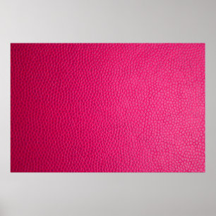 Poster Cuir rose peau texture cuir