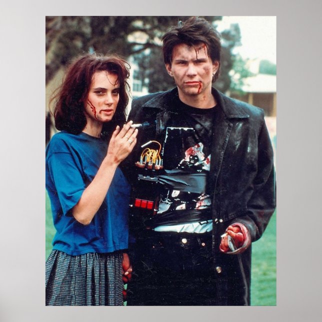 Poster cuirs jd et veronica (Devant)