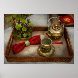 Poster Cuisine - Cérémonie du thé formelle
