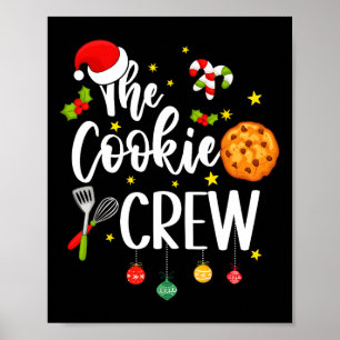 Poster Cuisine de Noël de l'équipage de biscuits Enfants 