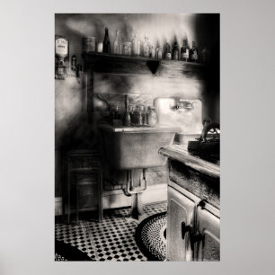 Poster Cuisine - Une vieille cuisine