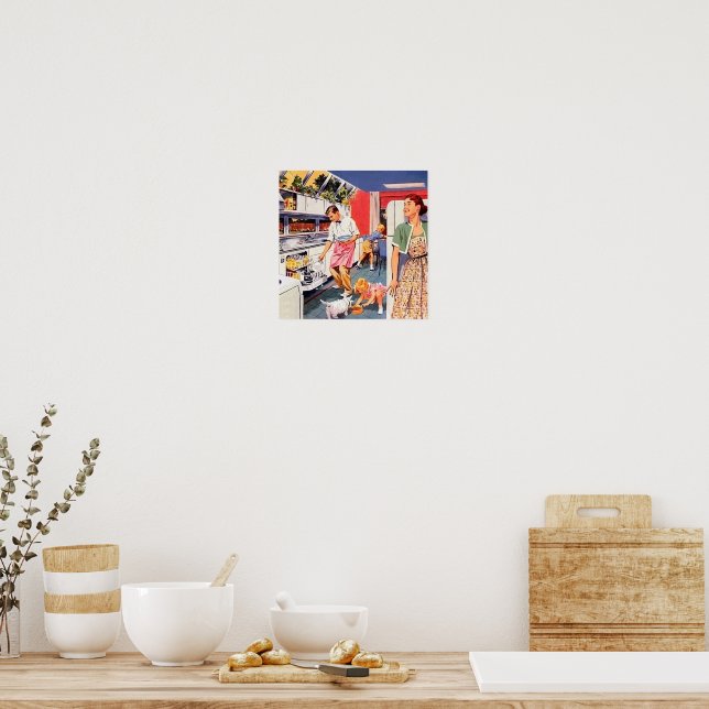 Poster cuisine vintage (Cuisine)