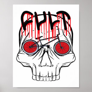 Poster Cult Bmx Halloween Costume Cadeau Pour Femmes Fill