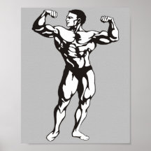 culturiste musculaire homme humain