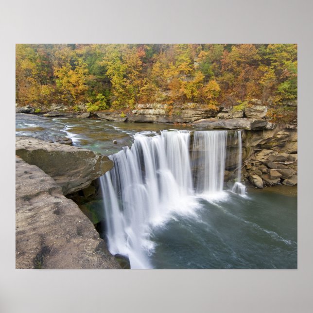 Poster Cumberland Falls State Park près de Corbin Kentuck (Devant)