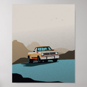 Poster cummins diesel de première génération