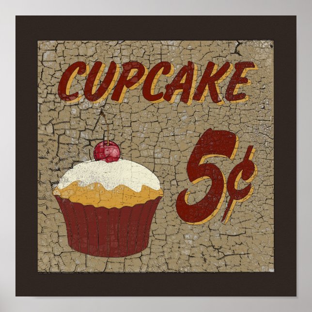 Poster Cupcake (Devant)