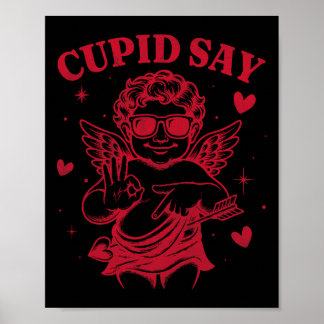 Poster Cupid dit 67 Meme pour enfants femmes hommes garço