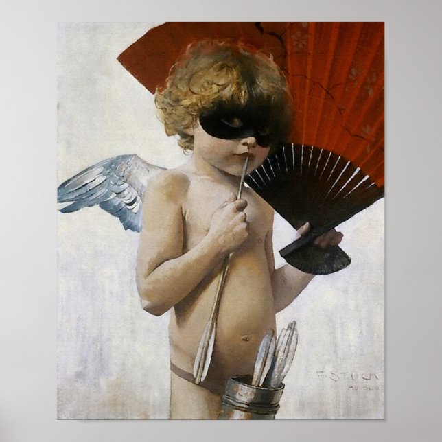 Poster Cupidon à la balle masquée (Devant)