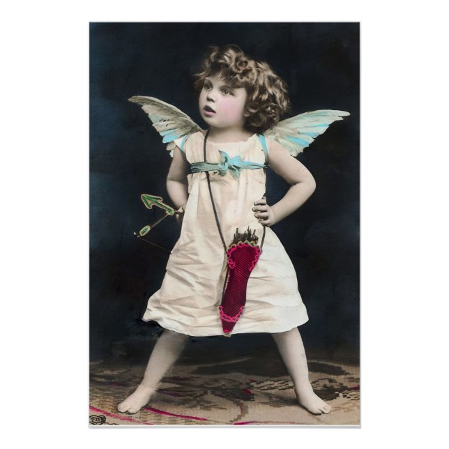 Poster Cupidon en colère (Devant)