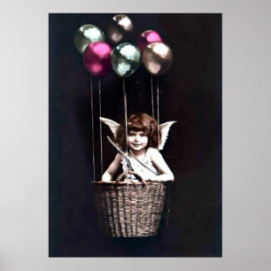 Poster Cupidon Vintage