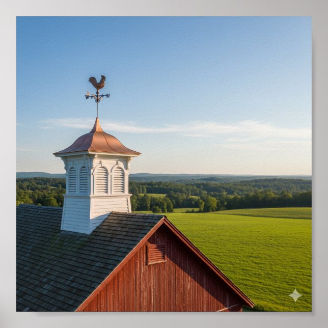 Poster Cupola classique de la grange (Devant)