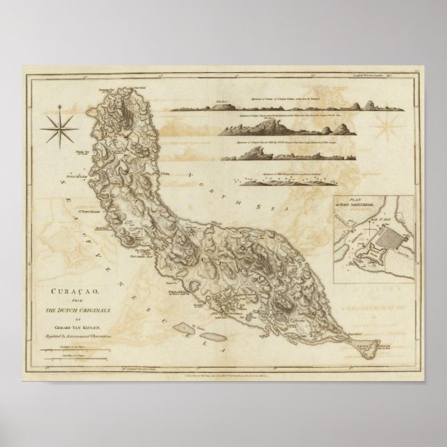 Poster Curaçao (Devant)