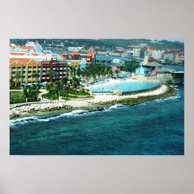 Poster Curaçao (Devant)