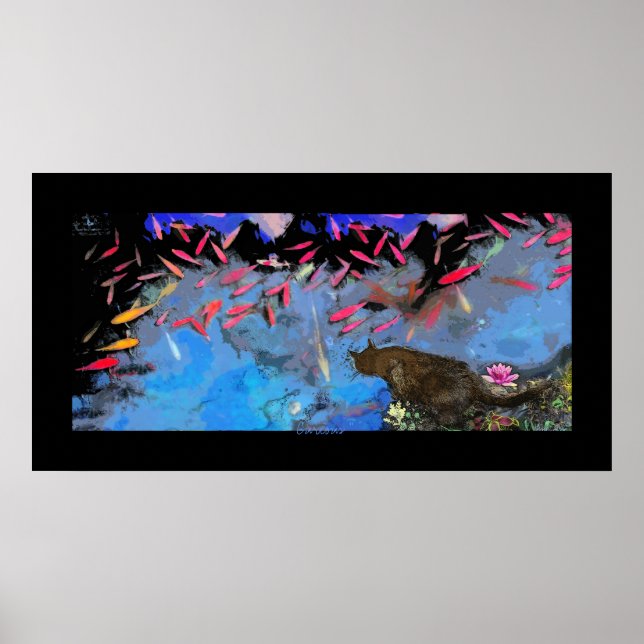 Poster " Curieux " (Devant)