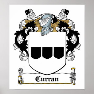 Poster Curran Family Crest