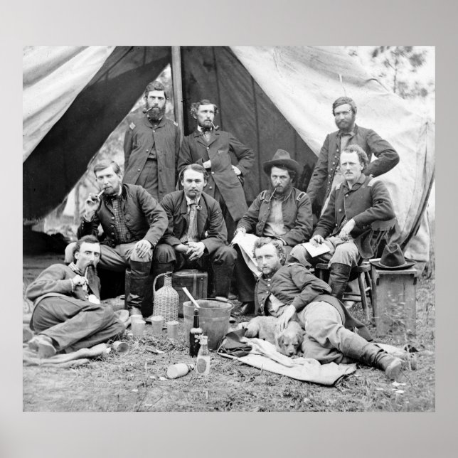 Poster Custer Not Standing : 1862 (Devant)