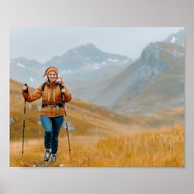 Poster Custom 10x8 Photo Print – Personalized Photo Gift (Devant)