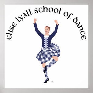Poster CUSTOM Elise Lyall École de danse