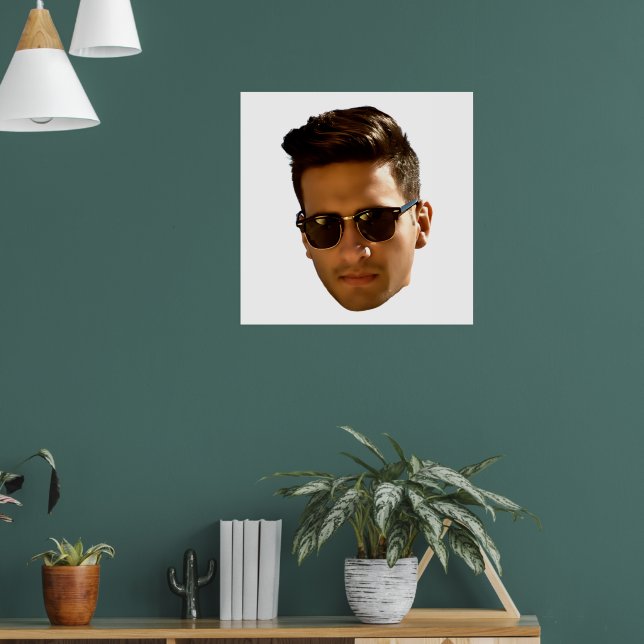 Poster Custom Face Cutout Bachelorette Party Birthday (Salon 1)