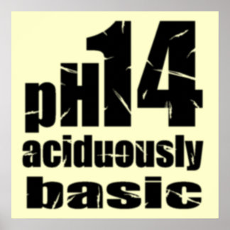 Poster customisé Aciduly Basic