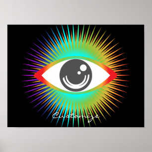 Poster Cute All-Visualiser Alien Oeil Thunder_Cove